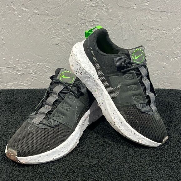 🔥🔥 NIKE Crater Impact Running Sneaker Shoes DB2477-001 Men Sz 8 - PERFECT!! - Picture 1 of 12